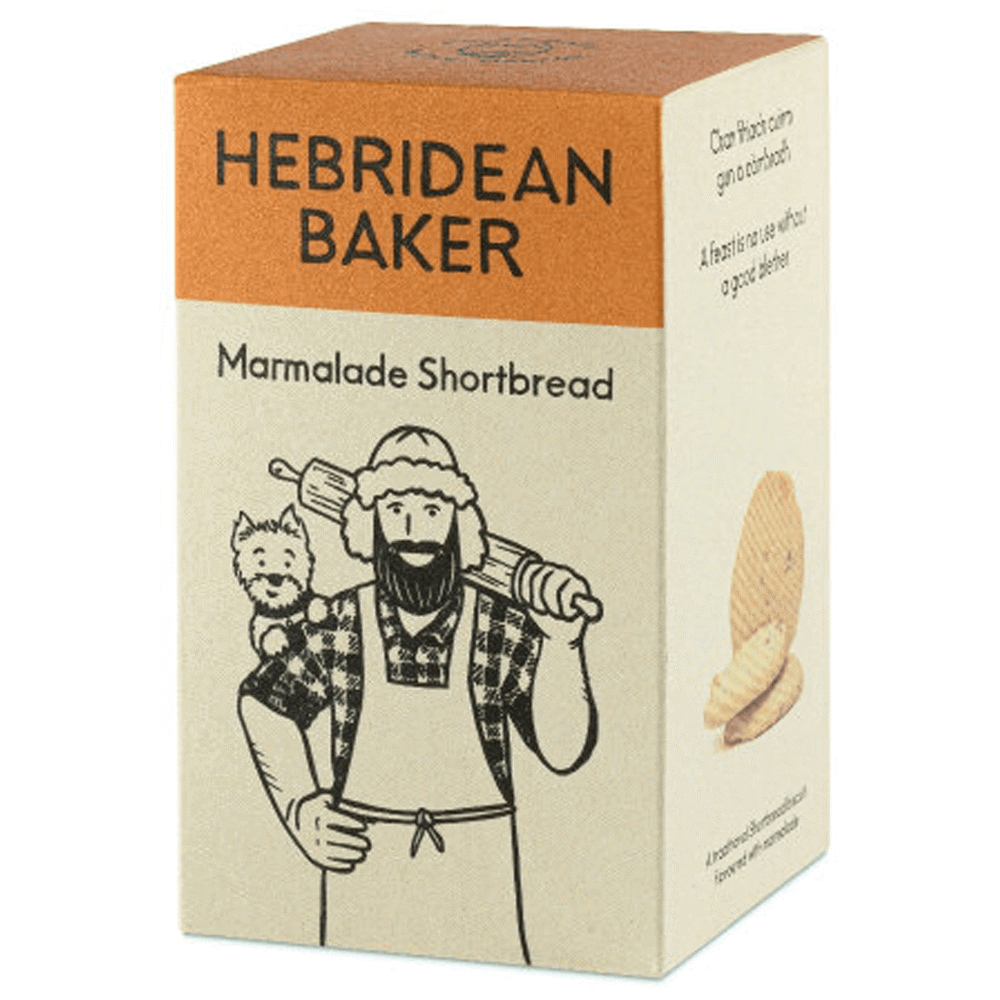 Hebridean Baker Marmalade Shortbread